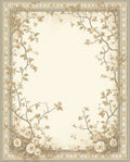 Botanical Garden Floral Pattern Rug