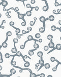 Abstract Organic Blossom Pattern Design Rug