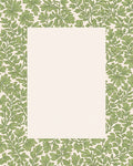 Green Leafy Vine Pattern Rug