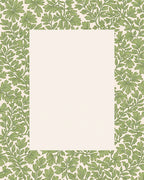 Green Leafy Vine Pattern Rug