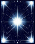 Celestial Starburst Blue Night Rug