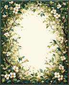 Vineyard Floral Branches Design Rug