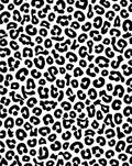 Monochromatic Animal Spots Pattern Rug