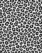 Monochromatic Animal Spots Pattern Rug