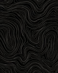 Elegant Wavy Line Abstract Pattern Rug