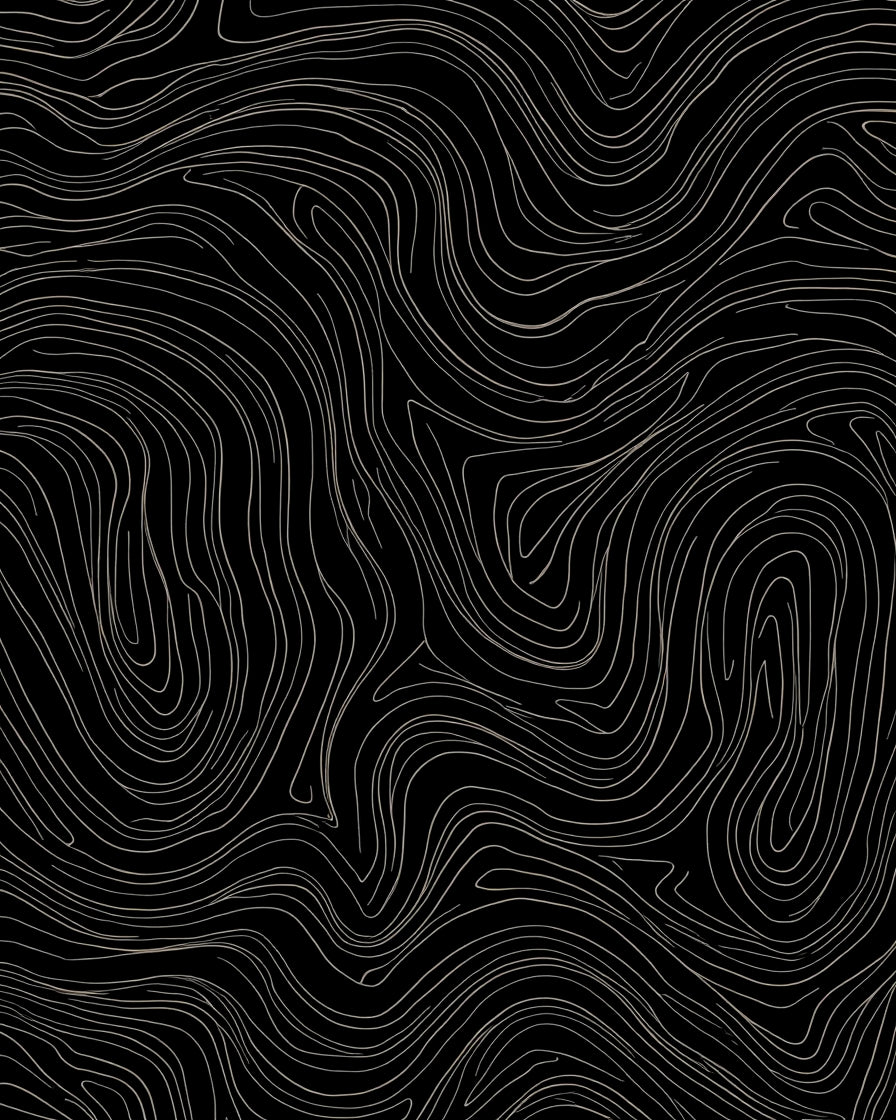 Elegant Wavy Line Abstract Pattern Rug