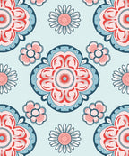 Vintage Floral Medallion Patterns Rug