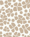 Neutral Abstract Organic Shapes Rug
