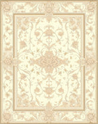 Elegant Floral Motif Pattern Rug