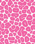 Pink Organic Abstract Pattern Rug
