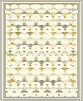 Elegant Geometric Fan Pattern Rug