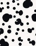 Dalmation Spotted Contrast Pattern Rug