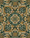 Art Nouveau Floral Intricate Pattern Rug