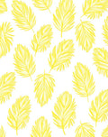 Golden Feather Pattern Design Rug