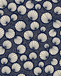Art Deco Fan Floral Pattern Rug