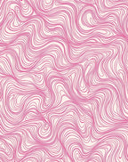 Pink Swirl Abstract Flow Pattern Rug
