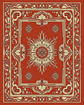 Sunburst Floral Classic Pattern Rug