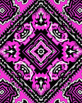 Bold Tribal Diamond Pattern Rug