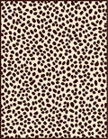 Classic Cheetah Spot Pattern Design Rug