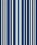 Classic Blue White Stripe Rug