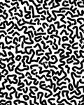 Bold Abstract Scribble Pattern Rug