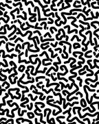 Bold Abstract Scribble Pattern Rug
