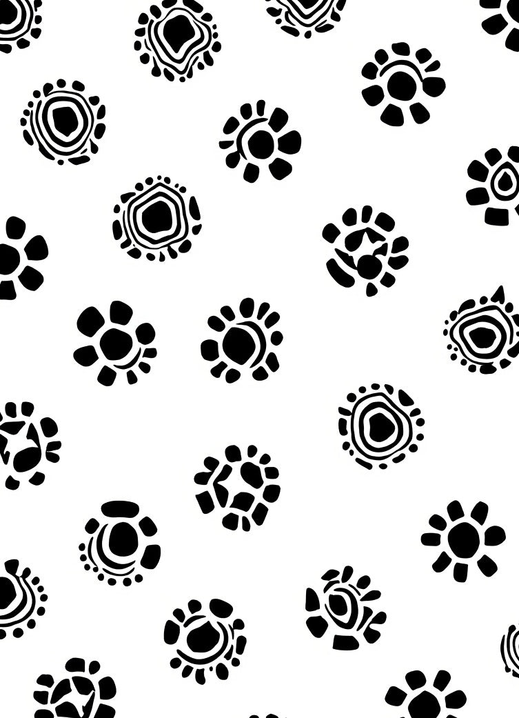 Abstract Sunburst Pattern Rug