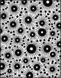 Geometric Flower Pattern Design Rug