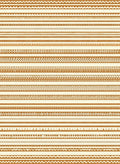 Textured Stripe Patterned Ethnic Rug
