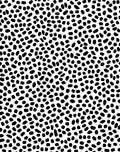Black Dot Abstract Pattern Rug