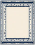 Classic Geometric Border Design Rug