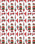 Red Guard Soldier Folk Art Rug