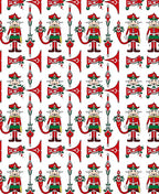 Red Guard Soldier Folk Art Rug