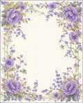 Floral Vine Art Pattern Rug