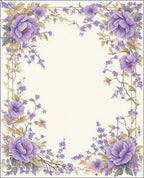 Floral Vine Art Pattern Rug
