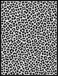 Black White Spots Pattern Rug