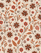 Floral Branch With 2 Tones Rug