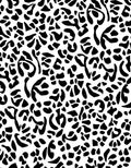 Abstract Black Print Pattern Rug