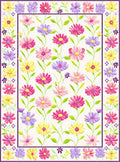 Floral Meadow Vibrant Daisy Design Rug