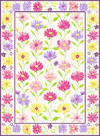 Floral Meadow Vibrant Daisy Design Rug