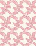 Soft Pink Organic Art Nouveau Pattern Rug