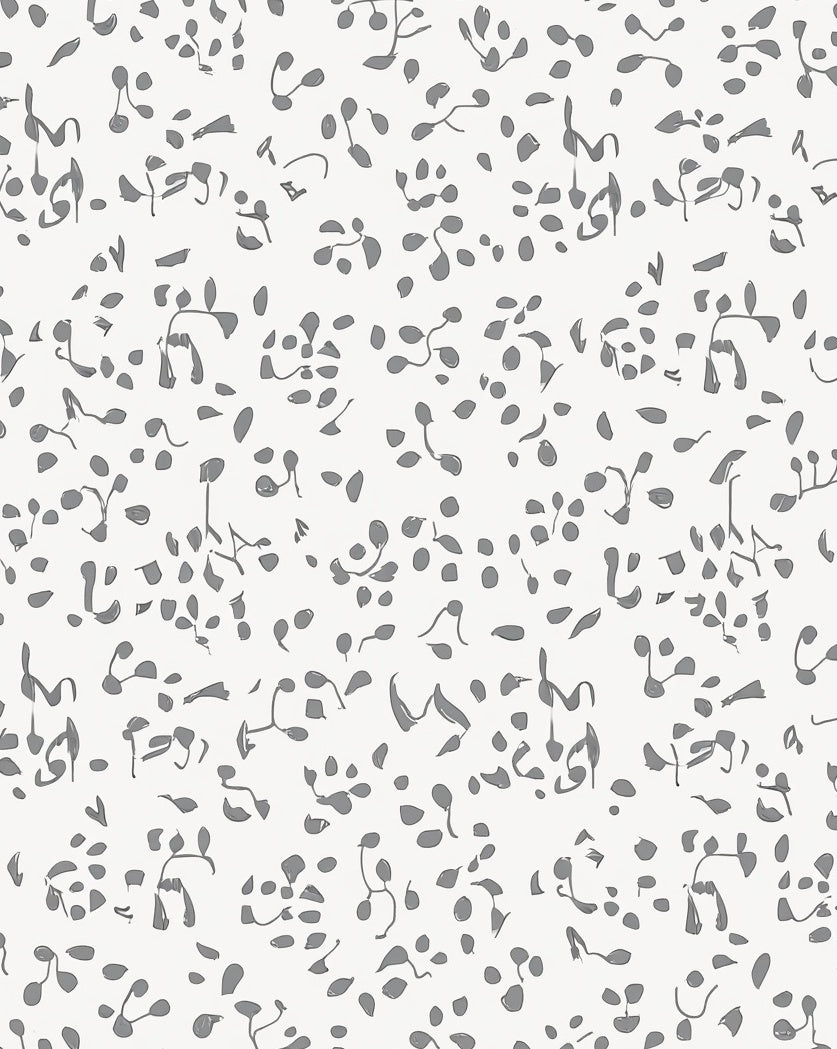 Abstract Dotted Calligraphy Modern Pattern Rug