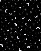 Celestial Moon Stars Pattern Design Rug