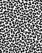 Abstract Irregular Shape Pattern Rug