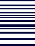 Naval Stripes Pattern Rug