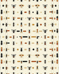 Insects Dots Patterned Design Rug