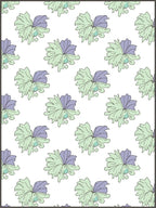 Whimsical Pastel Floral Pattern Rug