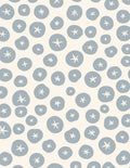 Simple Star Within Circle Pattern Rug