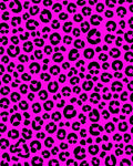 Bold Pink Leopard Spots Pattern Rug