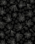 Botanical Illustration With Delicate Flowers Rug